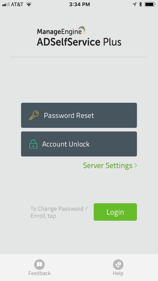 7.0 Download the Mobile App For faster access to the self-service password reset portal, download the mobile app.