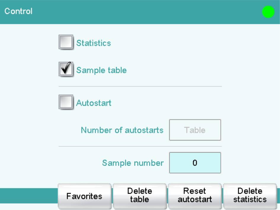 8.3 Creating a sample table Filling the sample table with sample data 1