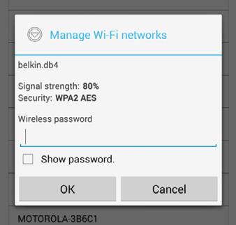 WiFi Settings Select your WiFi network and enter your network s password. Then press Save. - Remove the ethernet cable from the back of the camera.