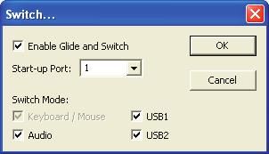ServSwitch Freedom 4.3.3 Optional Glide and Switch operations and settings 4.3.3.1 Downloading the existing layout from the ServSwitch Freedom.