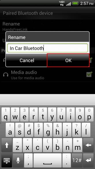 For example, HandsFreeLink can now be In-Car Bluetooth.