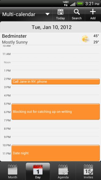 What s New: Calendar Zoom Easily see all your events on a busy calendar by pinching