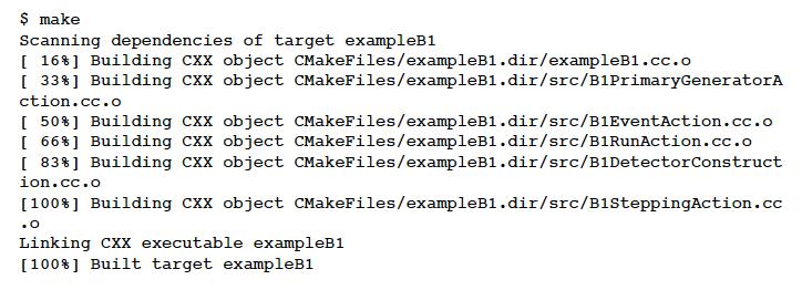 The following files have been generated: Once the Makefile is