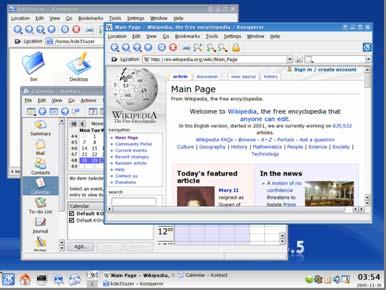 X-Windows and Unix Several nice desktop environments exist