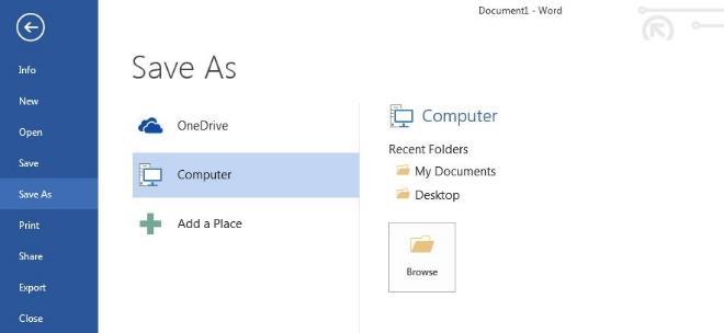 HOW DO I SAVE MY FILES? Click on the File Tab and select Save As.