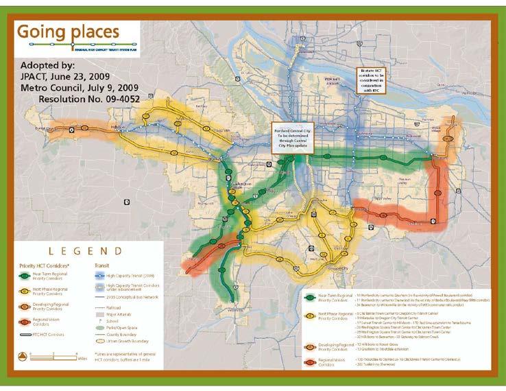 Examples from Other Cities Portland s High Capacity Transit Study