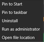 For programs you use frequently, it might be easier to attach them to either the start menu or the taskbar for quick access.