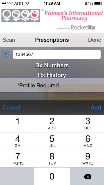 Enter Multiple Prescriptions Easily enter multiple prescriptions to submit at the same time by
