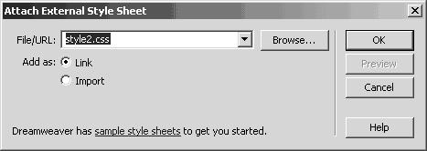 2. Create a Style Sheet Objectives To learn how to create a style sheet using Dreamweaver MX 2004. Method You will use the CSS Styles panel and also the CSS Styles Definition window.