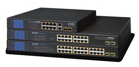 Web Smart 802.3at + Switches FGSD-1008HPS 10/100BASE-TX with 802.