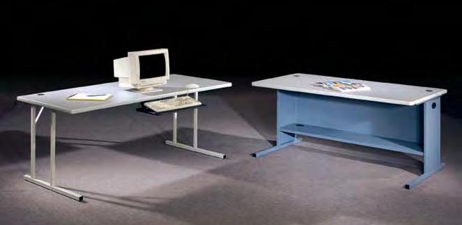 1500 SERIES COMPUTER TABLES - OPEN OR CLOSED LEG Not your basic computer furniture! The look is functional but the construction is engineered to last.