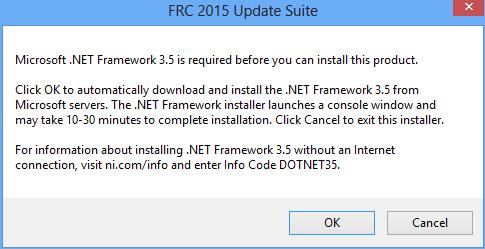 .NET Framework 4.6.2 The Update installer may prompt that.net Framework 4.6.2 needs to be updated or installed. Follow prompts on-screen to complete the installation, including rebooting if requested.