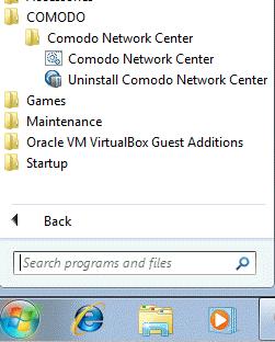 Note:If the Comodo Network Center Agent and Comodo Backup are installed properly, the client computer can now be controlled from the CNC console.