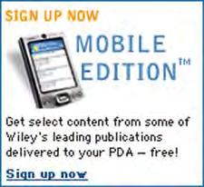 4.7 MobileEdition MobileEdition is a free services of Wiley
