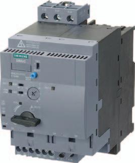 Compact Combination Starters 3RA6 Compact Starters General data Overview COMBINATION 3RA6 fuseless compact starters and infeed system for 3RA6 3RA62 reversing starter Integrated functionality The