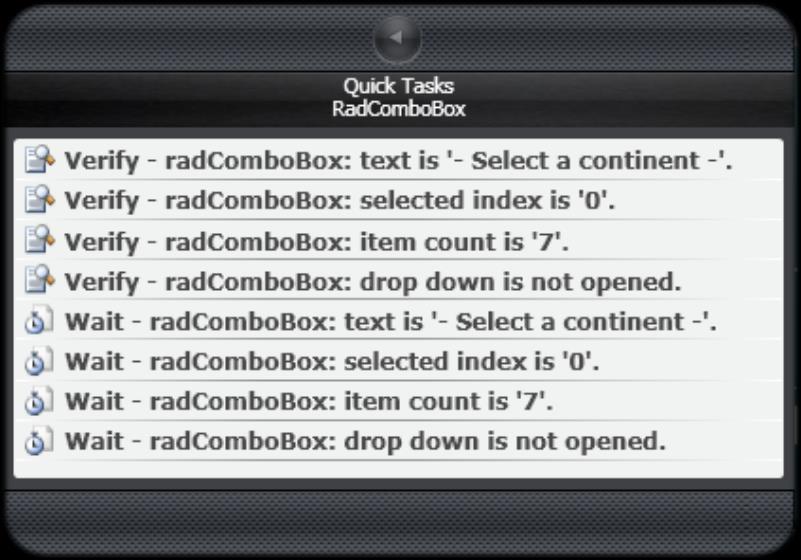 RadControls for ASP.NET AJAX Testing RadControls for ASP.