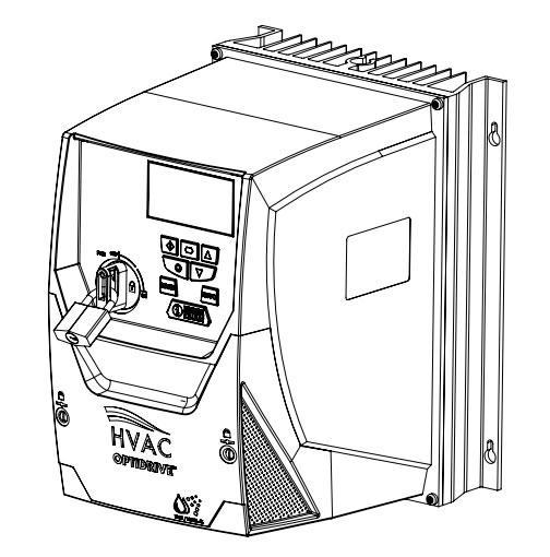 3.12. Gland Plate and Lock Off Optidrive ODV-2 User Guide Revision 1.11 The use of a suitable gland system is required to maintain the appropriate IP / Nema rating.