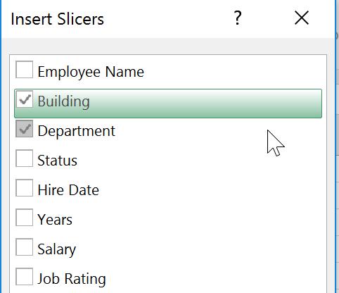 Slicers in PivotTables Slicers allow you to quickly filter PivotTables and Charts. 1.