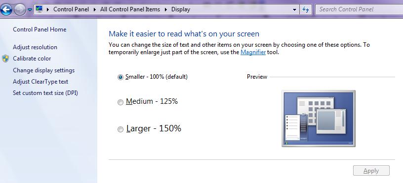 Screen Resolu on WINDOWS 7 NEWTIN requires a MINIMUM screen resolu on se ng of 1028 x 768 To adjust the resolu on se ng: 1. Right click on the Desktop 2. Select Screen Resolu on 3.