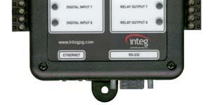 An optional, wall transformer (AC power converter) for North American outlets is available from INTEG that can be used for converting 120 VAC to 12 VDC @ 1 amp.