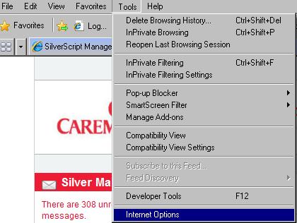 To enable SilverScript tracking cookies to function correctly,