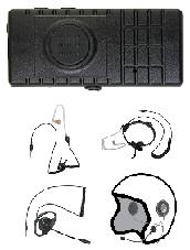 Tactical Kit comes standard with PTT-1500B (Hockey Puck) PTT but can be upgraded ($35 list) to Belt-mount junction box and Finger PTT. Metal Headband with Padding around Ear hooks. $94.