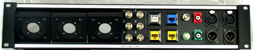 The Iso Plate is machined for the particular style and type of connector to be used.