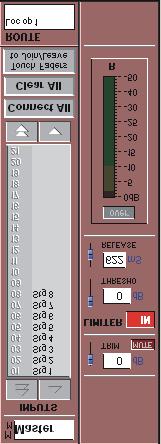 The Master Mute button can be set as a press and hold function in the System/Options panel. A Clear Bus Overs button has been added to the System menu to clear all buss Over indicators at once.