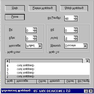 TO MAP USING THE ADVANCED OPTION: 1. Select the Input tab from the configuration screen (See Fig. 6). From this menu the input data only will be mapped. 2. Select the device(s) you want to map. 3.