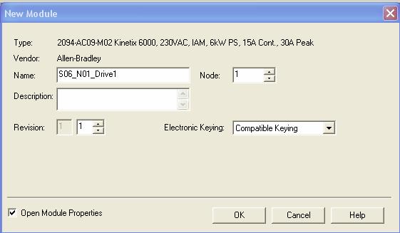Name the IAM module S06_N01_Drive1.
