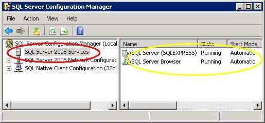 2. Repeat the previous step for the SQL Server Browser 3. Protocols and Services The SQL Server Configuration Manager provides the necessary tools to perform basic configuration of the SQL Server.