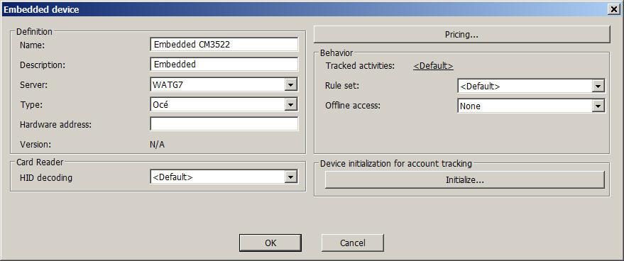 Configuring Embedded Devices Use System Manager to manually add an embedded device that is associated with a single physical device.