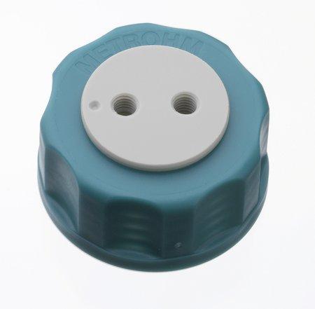 170 Heating tube stopper for coulometric KF vessels in connection with heatable tubing connection Material: PP Height (mm): 34