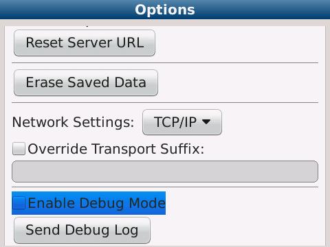 Select the Enable Debug Mode check box. 3. When this message appears, click OK. 4.