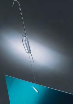 Steel For use with ceiling clips, magnetic hooks and hang strips. Supplied in packs of 1000.