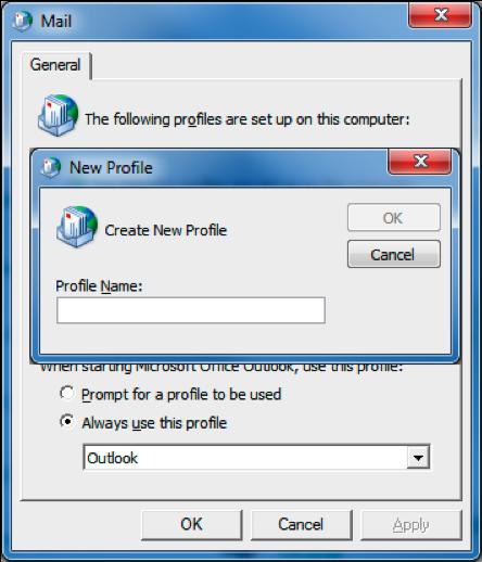 Nastavitve konfiguracije računa IMAP4 v odjemalcu Outlook 2007 1.