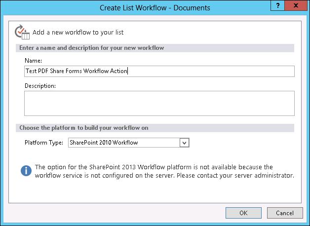 4. Select List Workflows and pick one of the document libraries; 5.