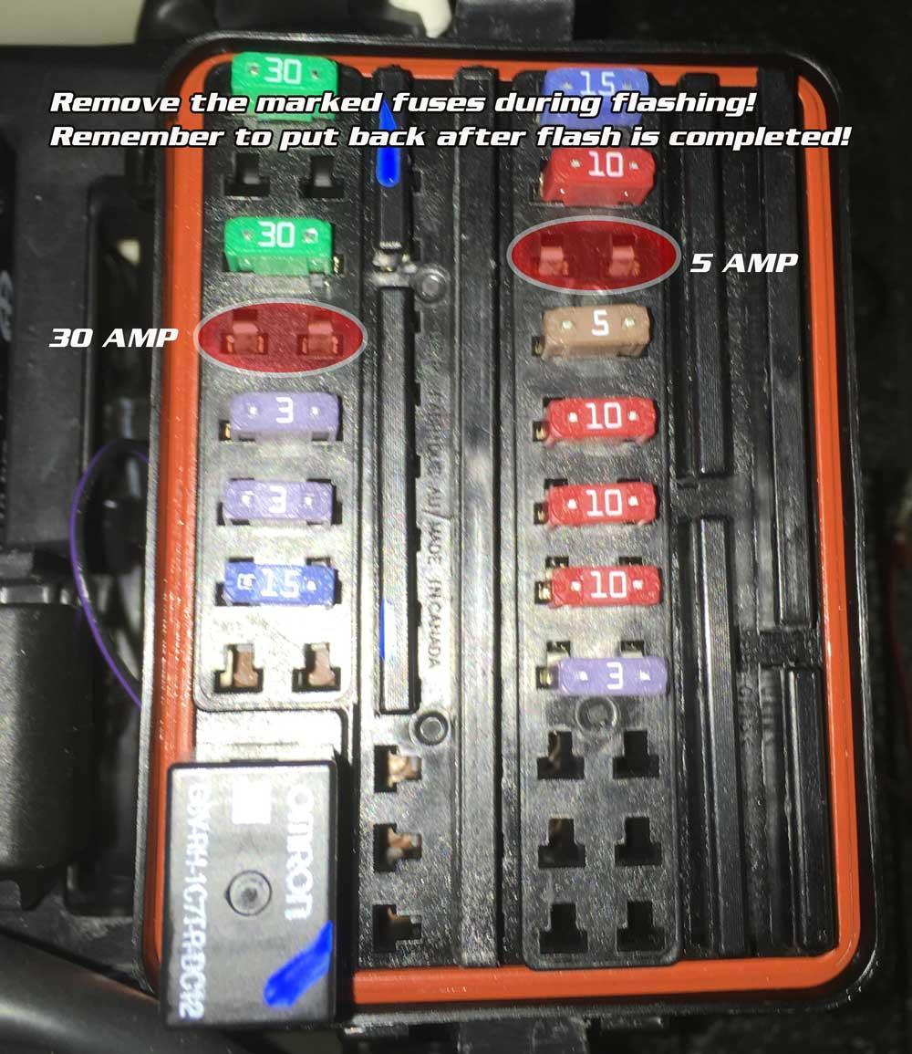 Important when tuning RXP / RXT 300 When writing to the ecu of the 300 series its very important that you remove