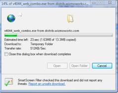 This will complete the download process of the Citrix Web Client and the