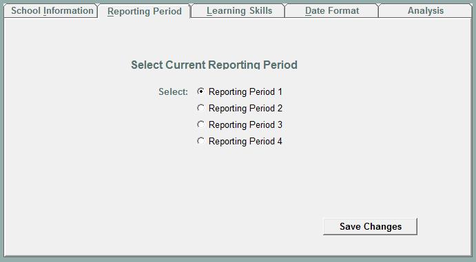 Section 6 Periodic Use of MarkBook Admin Edition throughout the School Year 6.1 Reporting Periods The Reporting Periods need to be configured for custom use.