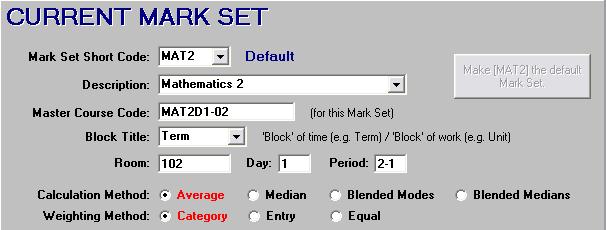 Section 2 Teacher Preparation for Input to MarkBook Admin Edition 2.1 MarkBook Configuration Launch MarkBook. Open a class.