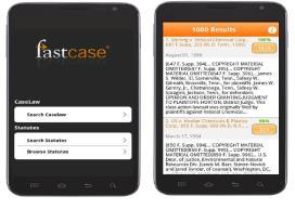 View recent searches and favorite documents anywhere. Because it is both comprehensive and free, the Fastcase app consistently tops best-of lists for lawyers on the go.
