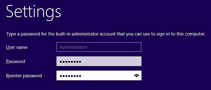 Set administrator password. Click Finish. 7. Click VM menu, select Guest, and click Send Ctrl+Alt+Del. Enter administrator password and click enter.