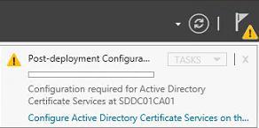 9. Select the Certificate Authority and Certificate Authority Web Enrollment check box. 10. Click Next. 11. Click Install. 12. Repeat the process for sddc01dc02.