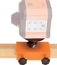461 040 Clamping range: max. thickness of board 60 mm Weight: 900 g Batter Board Holder for Laser Receiver Ref.-No. 461 050 Clamping range: max.