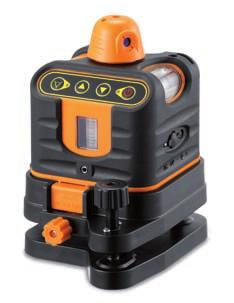 MANUAL ROTATING LASER LEVEL Electrical: conduit, trunking, switches, sockets Floor laying: height construction and control Tiles: wall Windows/doors: windows, frames and fittings Landscape gardening
