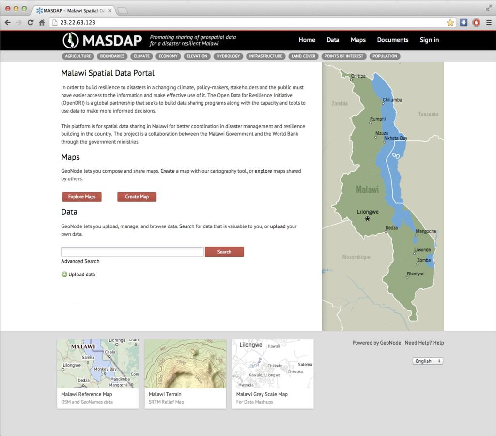 MASDAP 1 (2012) Ensure that the data created by a number of past or ongoing projects is maintained and remains accessible