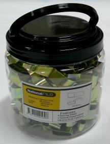 1000 TBA 25mm - Grey 100 1000 Girder Clips - (Jars) Per Jar Jars/Ctn