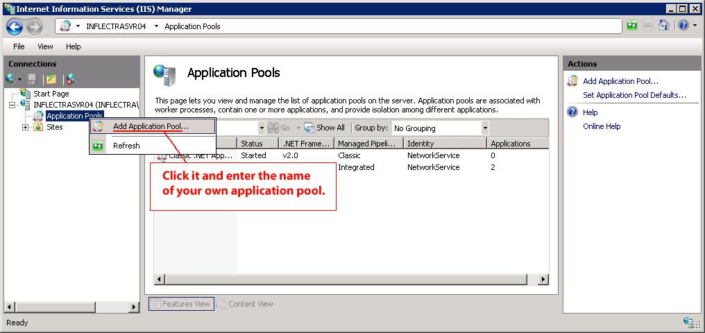 When resources are maxed out for an application pool IIS 7 starts to recycle these sites causing application variables to be lost for those recycled sites.