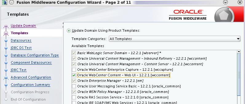 Performing Post Upgrade Tasks for WebCenter Content Migrating Custom Skins for WebCenter Content Web UI Upgrading Oracle Application Adapters for Oracle WebCenter Content Configuring the Report